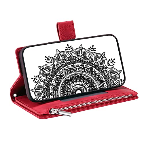 Housse Xiaomi Redmi Note 14 Pro 5G avec Porte-Cartes Floral - 6