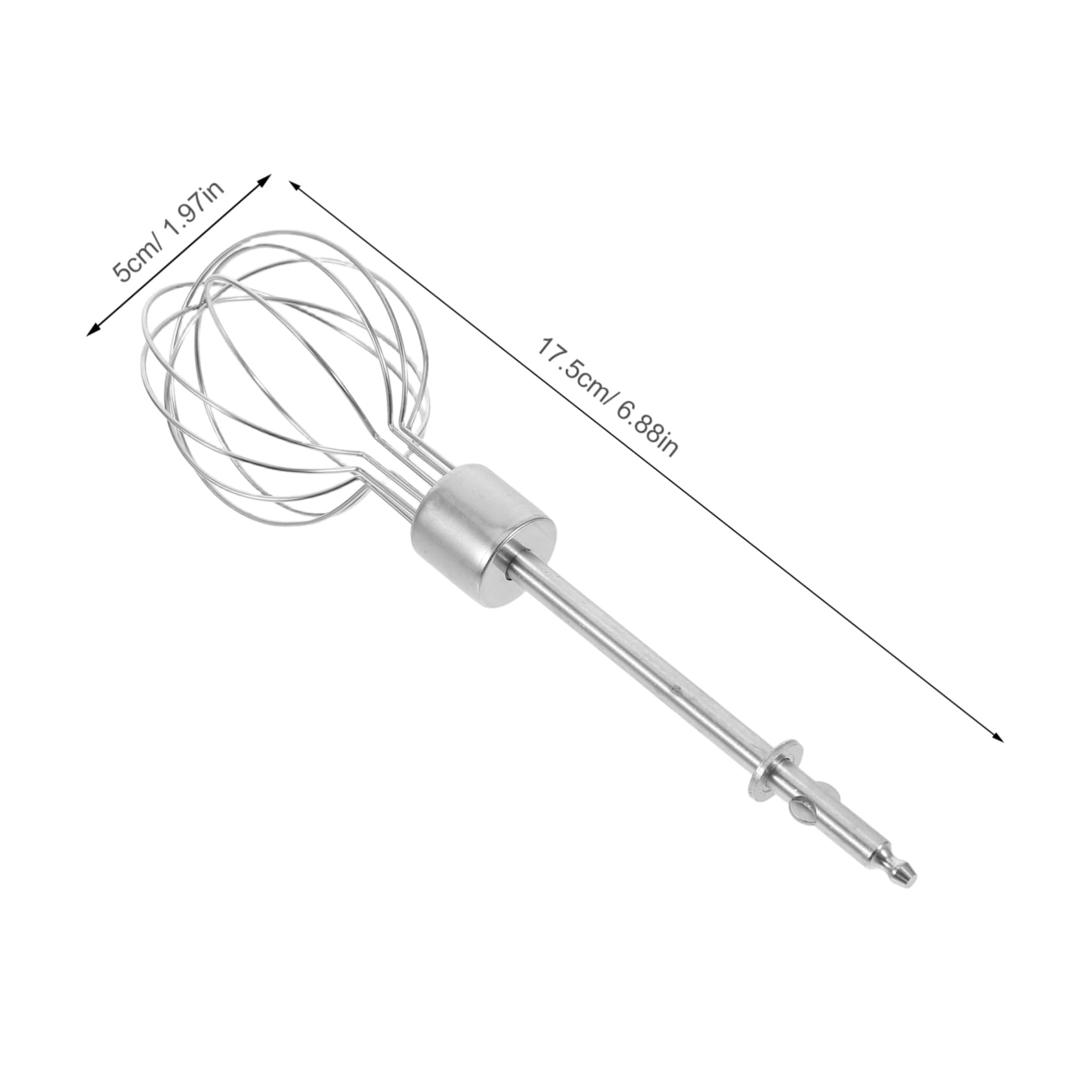 VOSAREA Handheld Electric Egg Beater Multipurpose Stirrer for Kitchen Stainless Steel Egg Whisker Portable Design