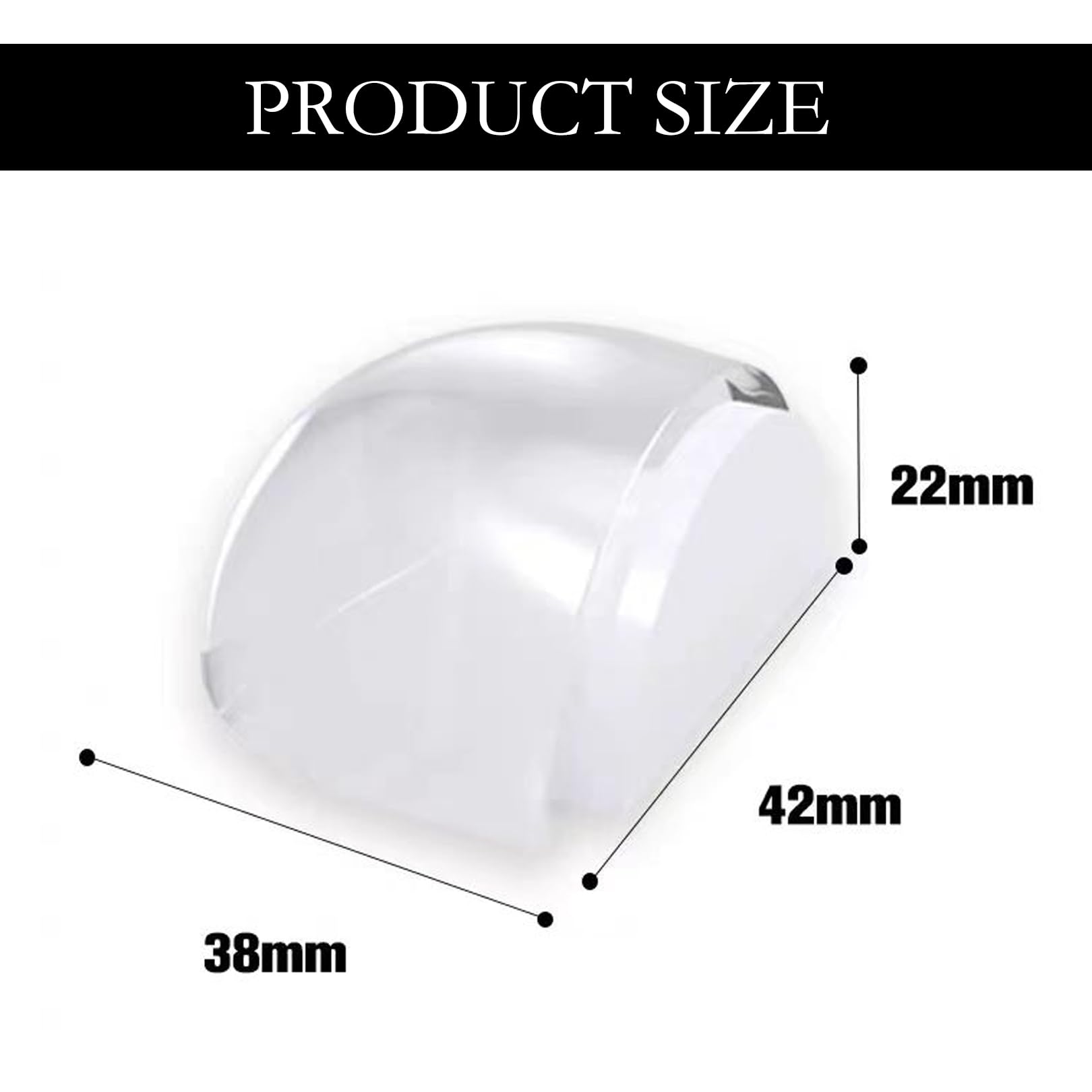 Türstopper Selbstklebend Transparent - Unsichtbarer Schutz Für Wand & Möbel