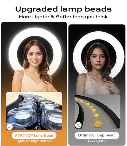 image for ATKTTOP Overhead Phone Mount,Overhead Camera Mount Stand[Anti-Shaking]