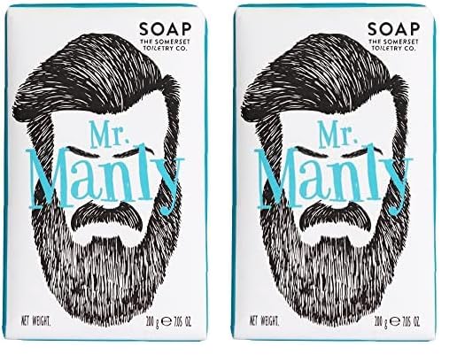 Mr Perfect and Friends by Somerset Mr rugged soap by somerset, 7.05 Fl Oz (52048), mr. manly (51973) (Pack of 2)