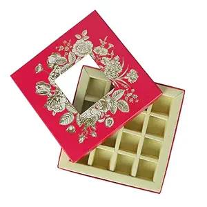 Paper Pep Packaging Collection 16 Chocolates Paper Boxes (Blue)