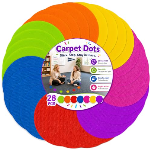 Carpet Circles for Classroom Sitting