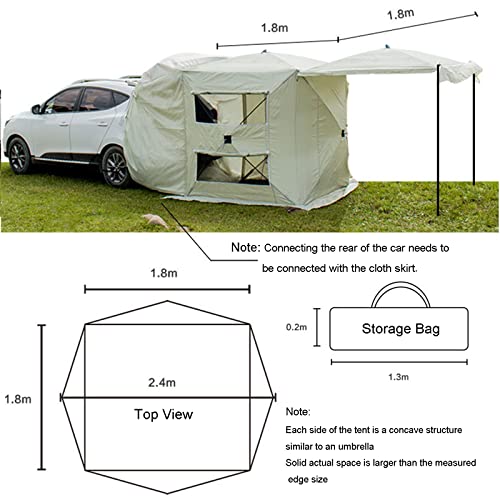 Carpa instantánea pop up para camping para 5-8 personas miniatura 3