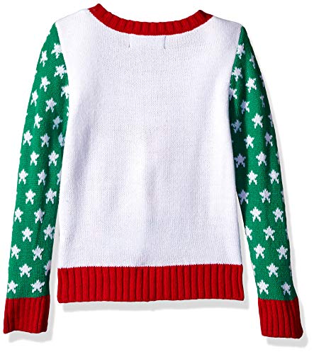 Blizzard Bay Girls Ugly Christmas Sweater Dog2