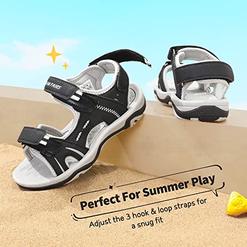 Image of DREAM PAIRS Boys Girls Sandals Kids Athletic Summer Sports Water Shoes for Toddler /Little Kid /Big Kid