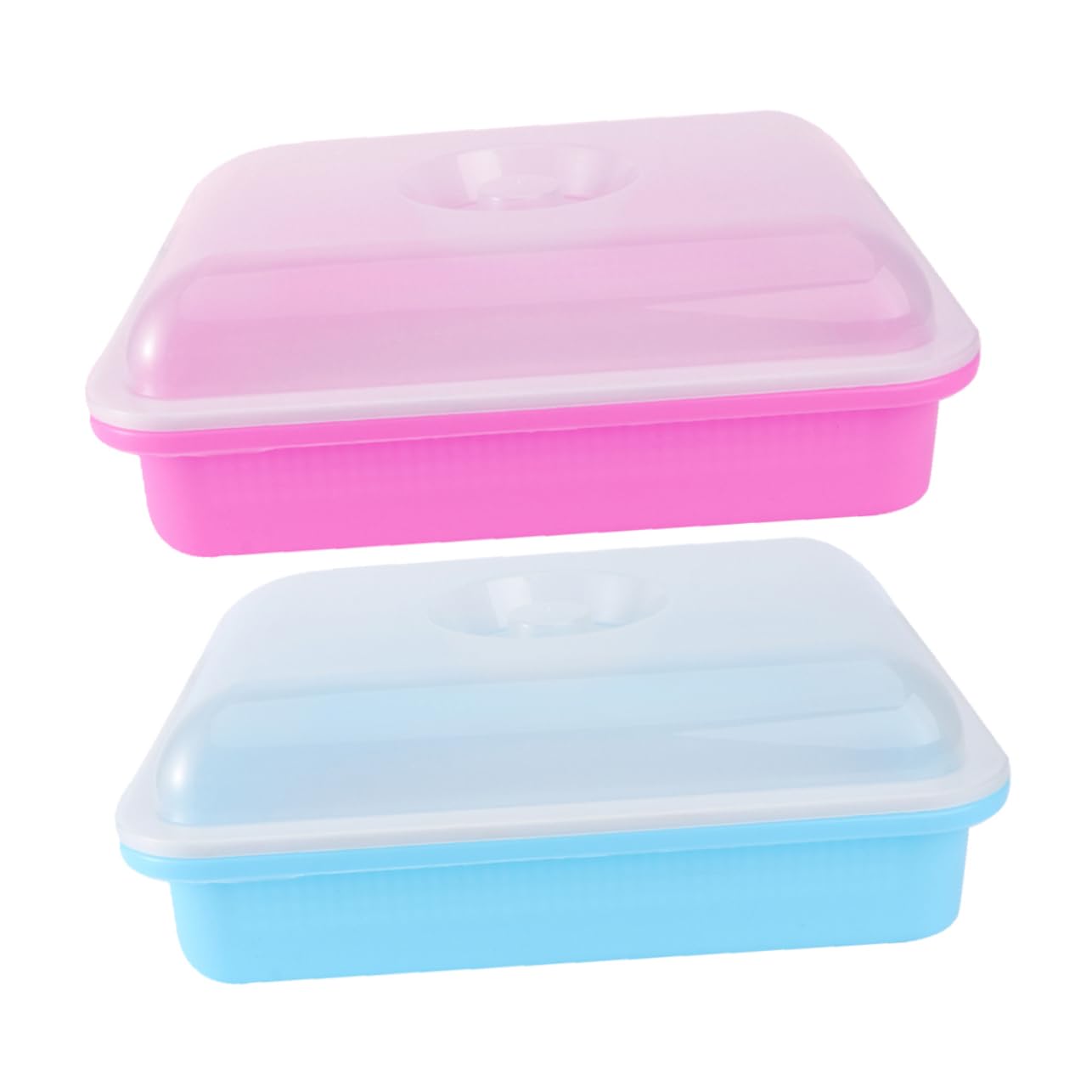 Toddmomy 2 Juegos Bandejas de Germinación para Plantas con Tapa de Accesorios de Jardinería para de Vegetales y Flores para de Huertos y Crecimiento Óptimo de Plantas