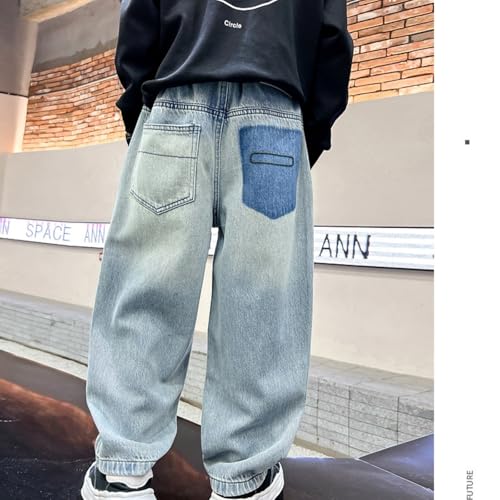 Stylish Boys Pants Versatile Cargo Trousers with Elastic Waist for Daily Activities Ages 3 to 14 Comfortable Fit4