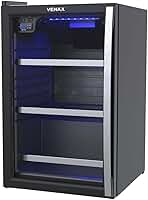 Cervejeira Venax Blue Light 100 Preto Fosco Porta Invertida (220V)