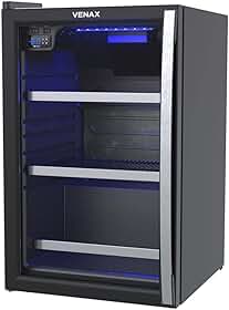 Cervejeira Venax Blue Light 100 Preto Fosco Porta Invertida (220V)