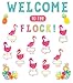 Schoolgirl Style - Simply Stylish Tropical | Welcome to the Flock Bulletin Board Set, 54 Pieces