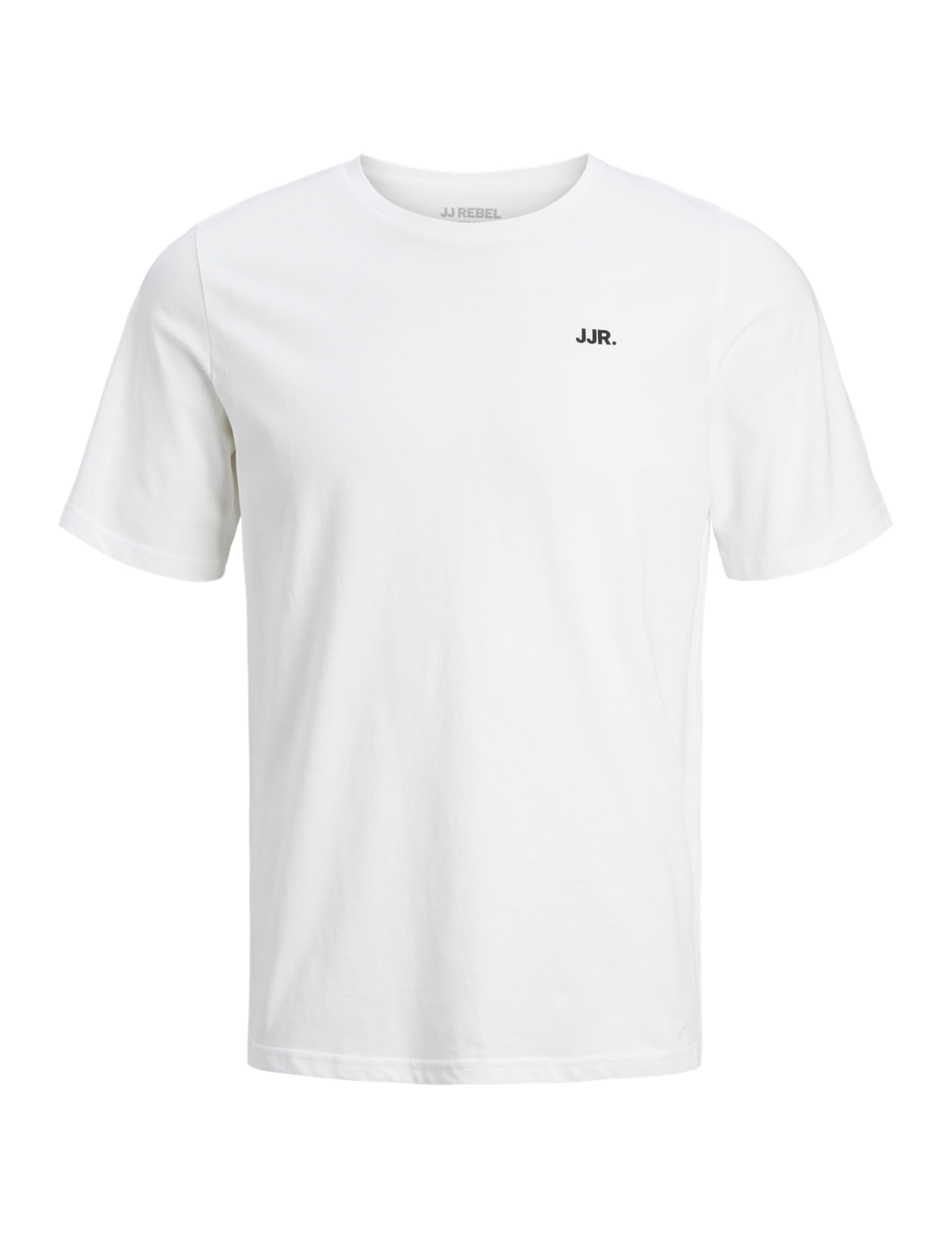 JJ REBEL Mens Rebe Logo T-Shirt White XL