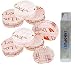 Produktbild CANOPUS Dual Lock SJ3560 Wasserfest 16 Stück (19 mm - Dia), 5X stärker als Flauschband und Hakenband, Klebepads Druckverschluss-System, Transparent