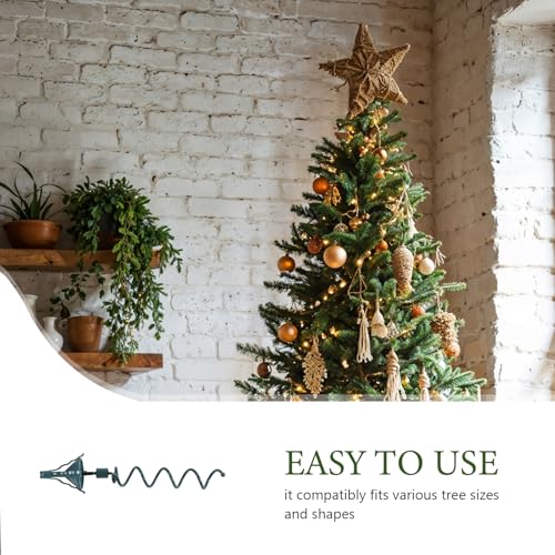 Soporte para copa de árbol de Navidad, accesorio esencial de decoración 4