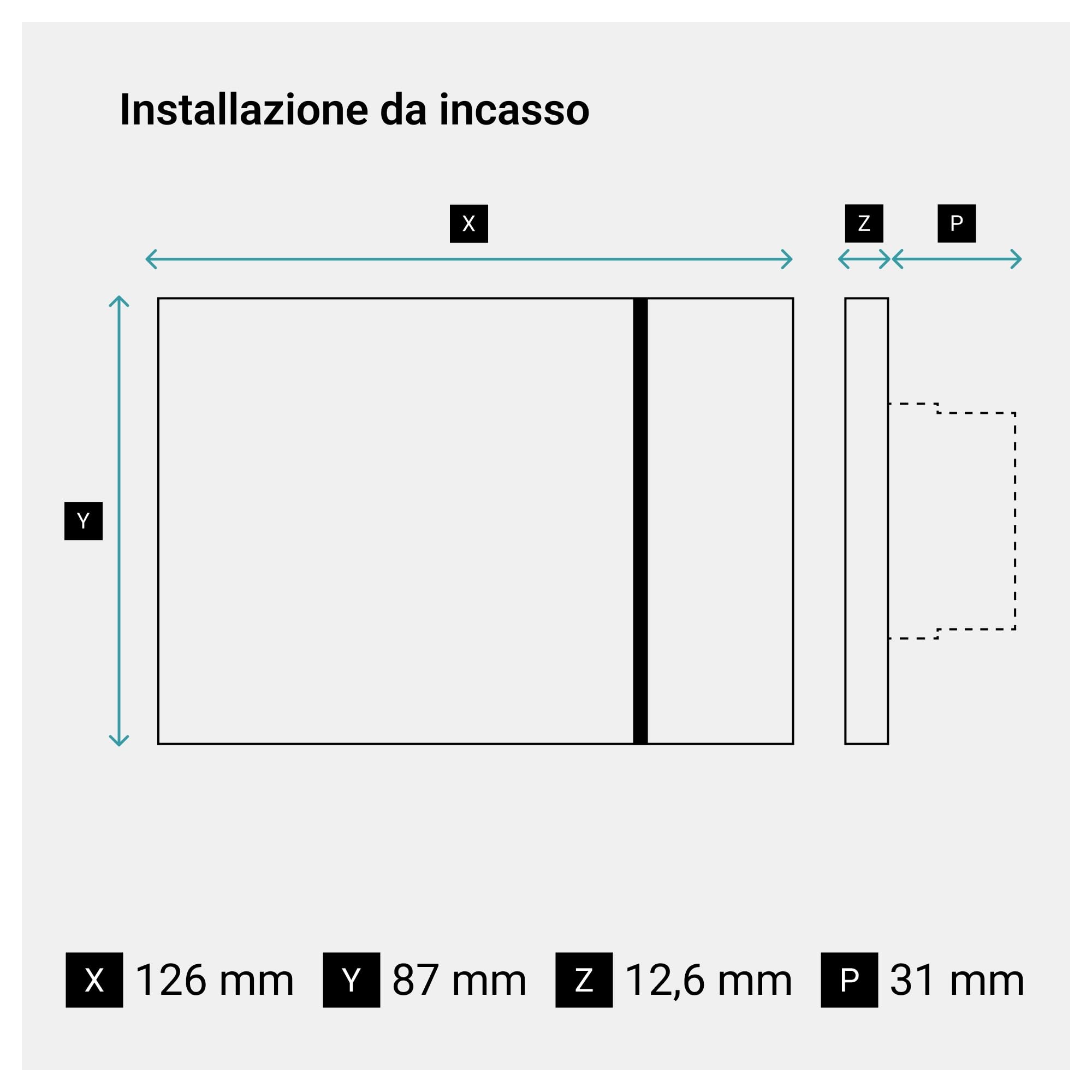 BTICINO SXW8002 Termostato WiFi Smarther2 with Netatmo, Termostato Caldaia da Incasso, Controllo anche da Remoto con App, Alexa, Google Assistant, Apple HomeKit, Programmabile, Risparmio Energetico