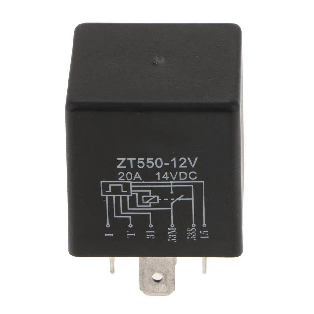 Relé De Limpiaparabrisas ZT603-DC12V 20A 6 Pines Piezas Coche