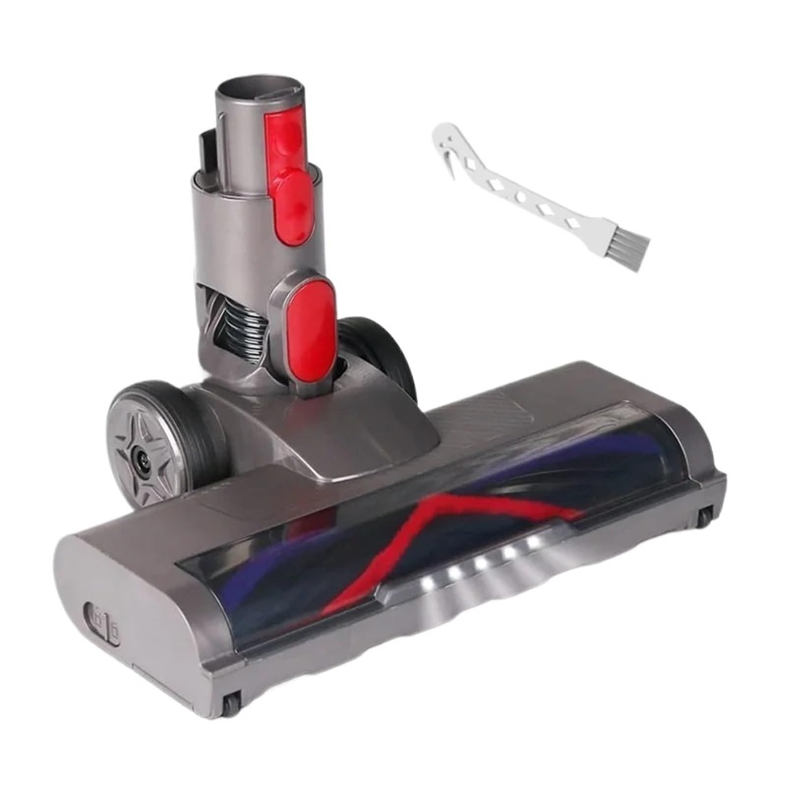 Brosse rotative pour Dyson V7 V8 V10 V11 V15 avec phares LED intégrés