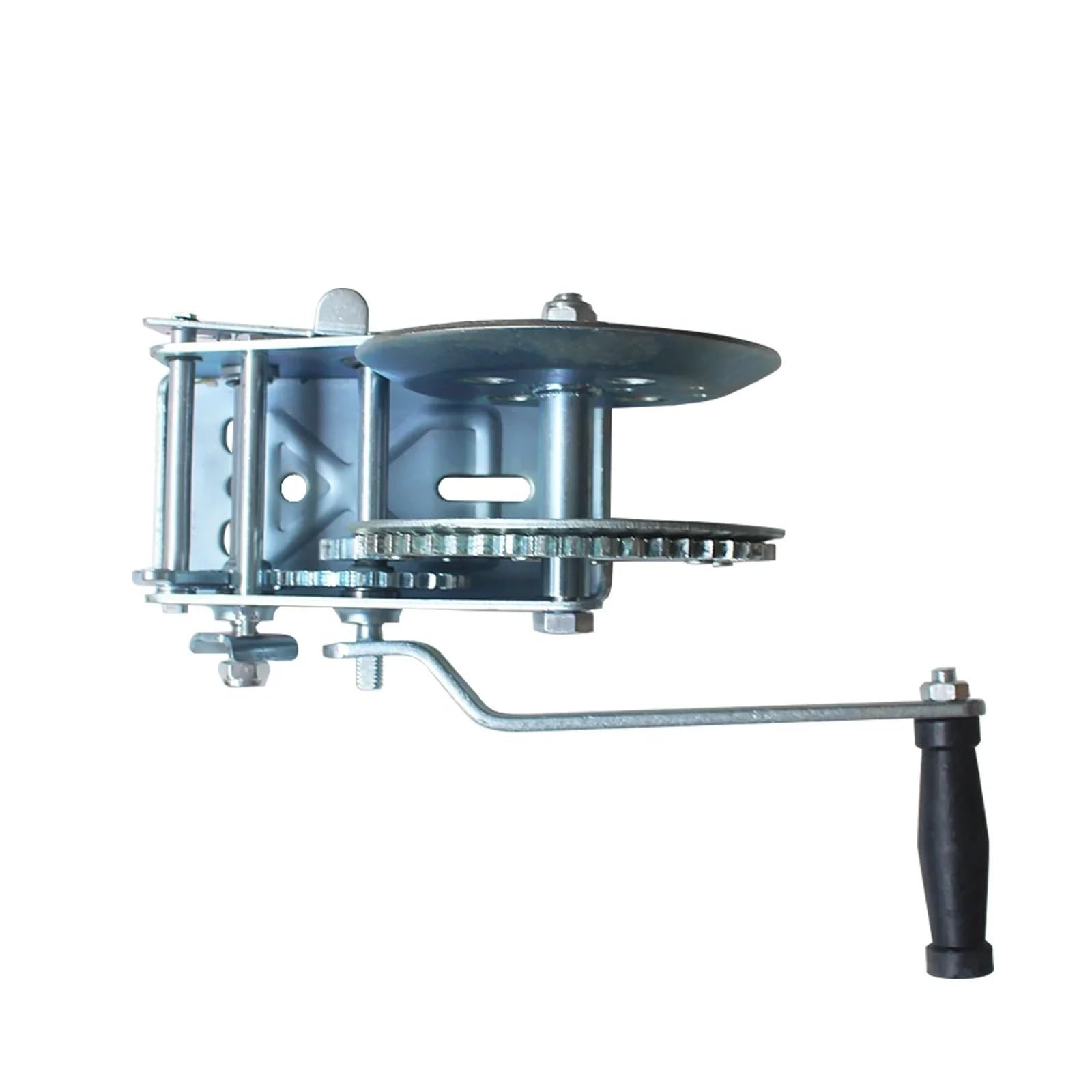 Treuil de Traction Petit treuil Manuel à manivelle 500 800 LB for Bateau, Camion, Voiture, Outil de Levage Manuel, élingue, Outils de Levage Idéal pour Le Sauvetage de véhicules