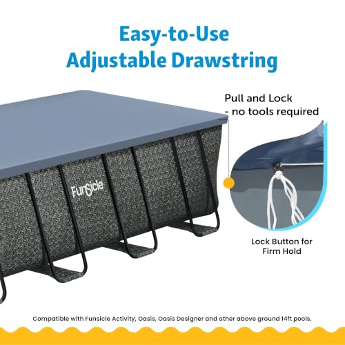 Funda rectangular para piscina 18ft x 9ft miniatura 4