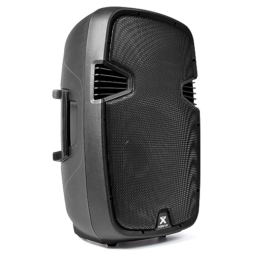 VONYX SPJ-1500ABT Enceinte Active 800 Watts avec Bluetooth, Enceinte Amplifiée, Sonorisation Professionnelle, Boitier ABS Solide, Haut-Parleur Mobile, Woofer...