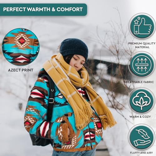 TrailCrest Ladies Smart Plush Sherpa Lined Hooded Sweater Jacket, Zip Up Classic3