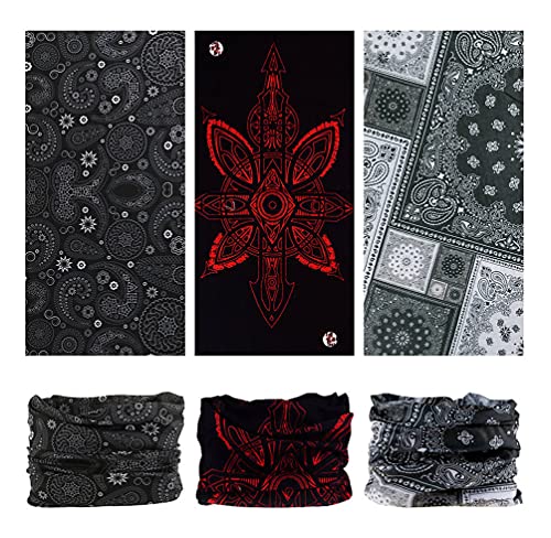 Image of VANCROWN Headband Neck Gaiter Head Wrap Headwear Face Mask Magic Scarf Bandana for Men and Women