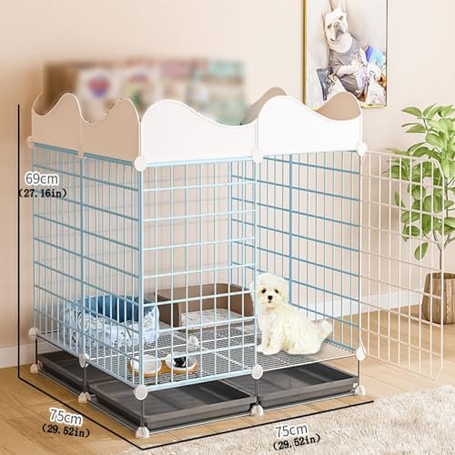 Cage pour chien pour sécuriser les chiots et chatons