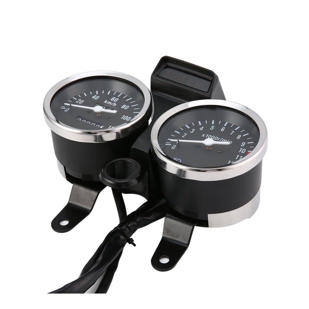 Motocicleta cuentarrevoluciones Medidor universal para motocicleta, velocímetro, odómetro, tacómetro y para GN125 HJ125-8