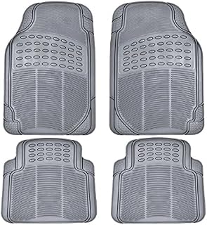 BDK All Weather Rubber Floor Mats for Car SUV & Truck - 4