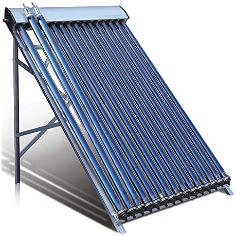 Duda Solar 30 Tube Water Heater Collector 37° Frame Evacuated Vacuum Tubes SRCC Certified Hot Cover