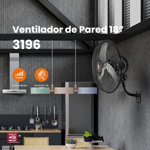 Ventilador de Pared marca Mytek (2)