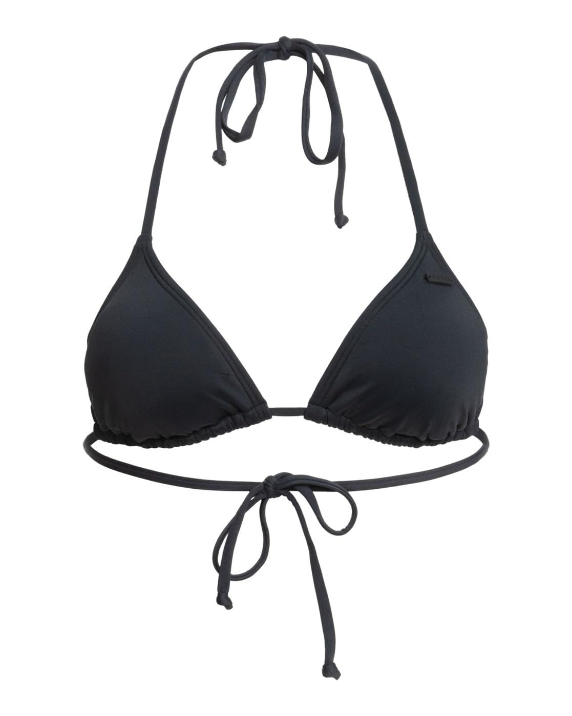 Roxy Womens Beach Classics Tiki Triangle Separate Top Swimsuit - Black