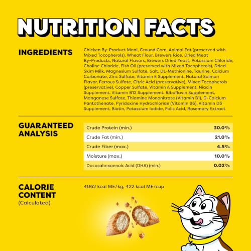 Temptations Kitten Crunchy and Soft Cat Treats, Salmon & Dairy, 6.3oz, 10pk - image 5