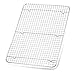 Foraineam 2-Pack Stainless Steel Cooling Rack, 11.5 x 16.5 inch Large Baking Rack Fits Half Sheet Pans, Oven Safe Wire Rack for Cooking, Roasting & Drying