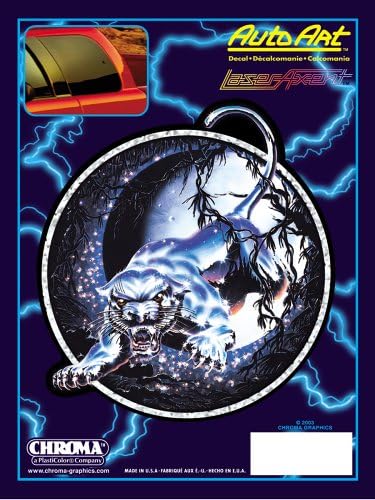 CHROMAGraphics Panther Laser Axents Decal