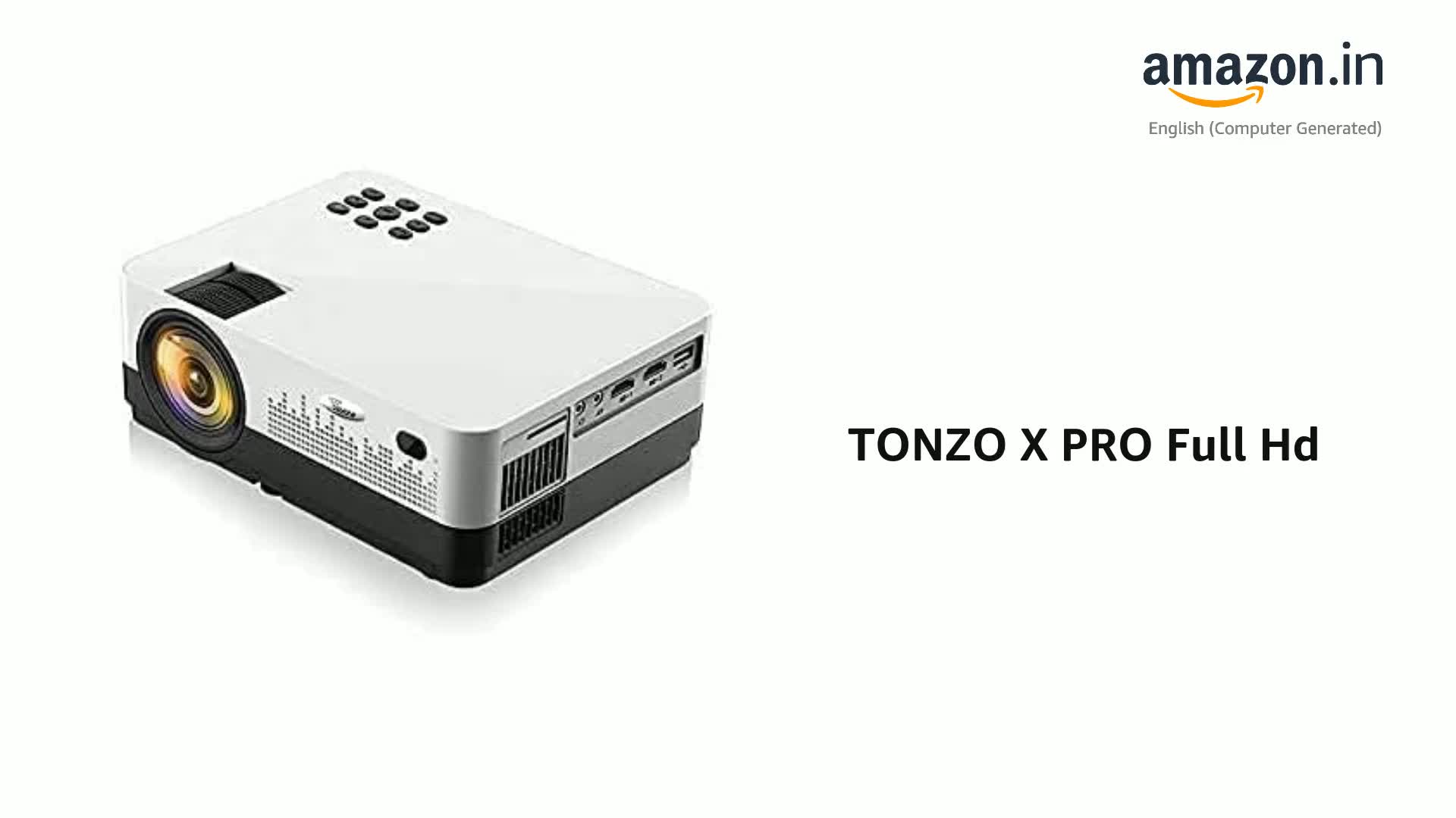 TONZO X PRO Full Hd with Android Version 9.0, 4K Supported Led