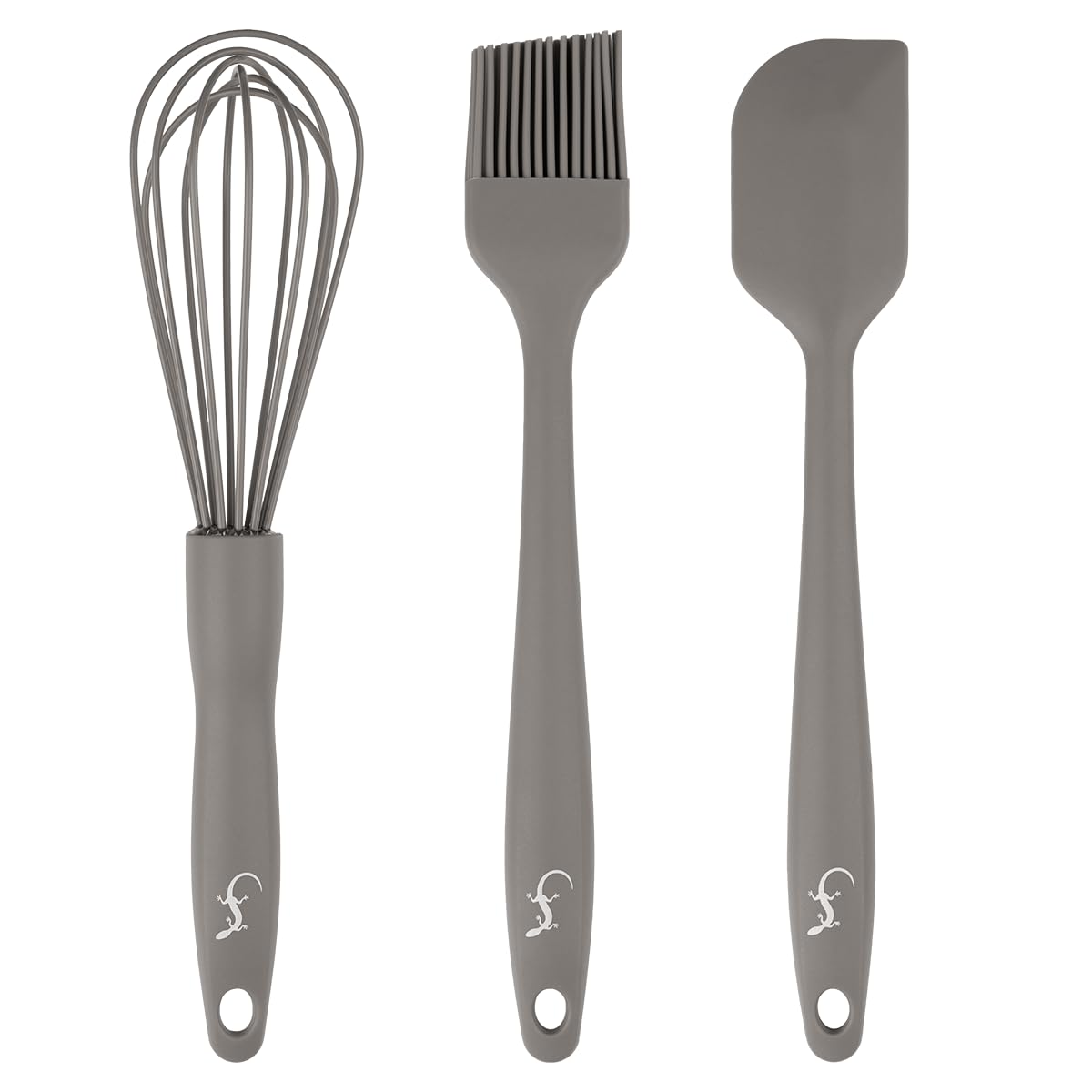 Lurch Flexi Starter Tools zestaw 3-częściowy, skrobak do ciasta, pędzel, trzepaczka, do pieczenia, zestaw podstawowy