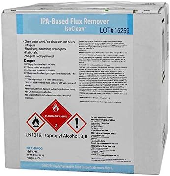 IsoClean IPA-Based Flux Remover, 1 Gallon Mini-Pail
