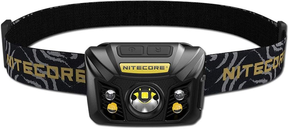 NitecoreNU32 Head Torch USB Rechargeable LED Super Bright 550lm / Waterproof Head Torch with Red Light IP67
