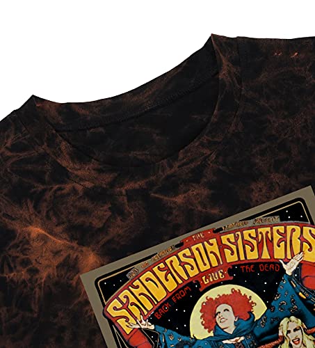 Halloween T Shirt Women Sanderson Letter Print Graphic T-Shirt Hocus Pocus Tees Tops4