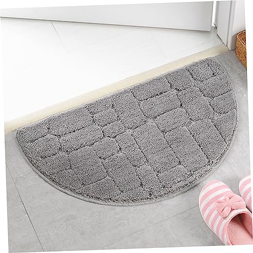 Tapis de bain sans absorption d'eau gris pour éviter les sols glissants - 8