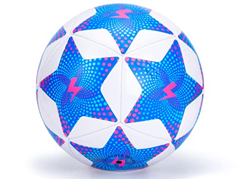 Saretas Soccer Ball Panda Cartoon Design Size 3 Indoor And Outdoor Soccer Balls With Pump,Soft Ball For Girls And Boys #TOP5