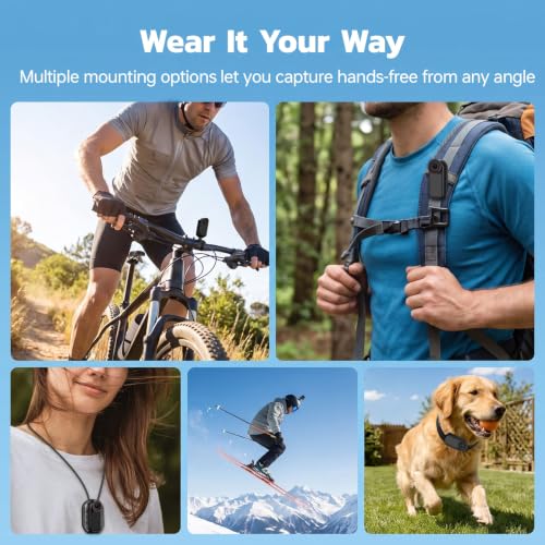 Hiicam 4K Mini Body Camera