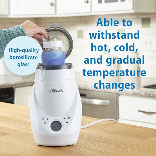 dr brown39s natural flow anti-colic options wide-neck glass baby bottles 5 oz150 ml with level 1 slow flow nipple 3 pack 0m