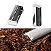 VOVCAMLS 110MM Cigarette Roller with Lid, Metal Cigarette Rolling Machine 110mm Cigarette Maker with Rolling Papers
