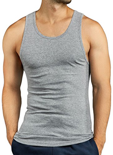 Men's Slim Fit Sleeveless A-Shirts