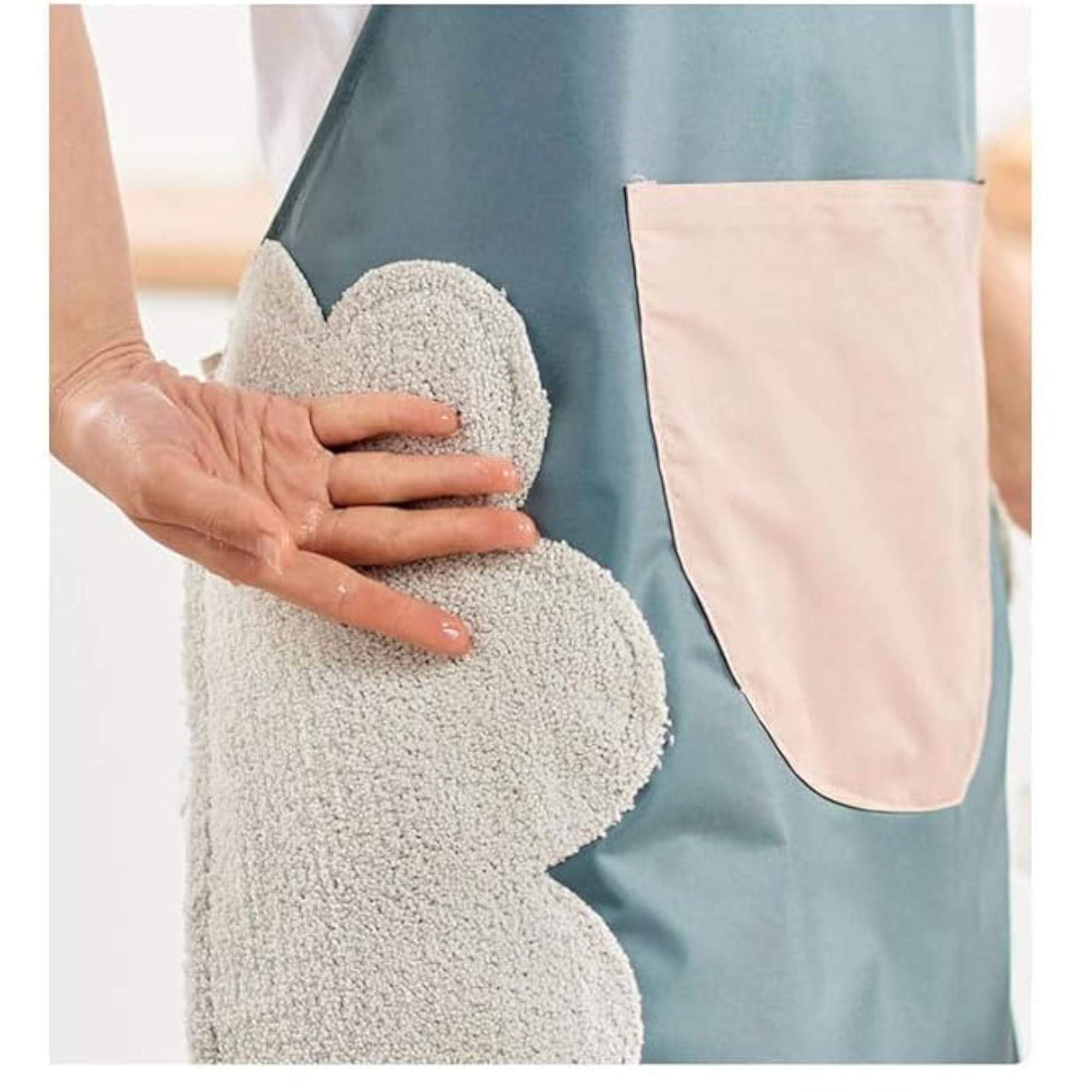 Waterproof Cooking Apron with Pocket for Home, Kitchen, Garden