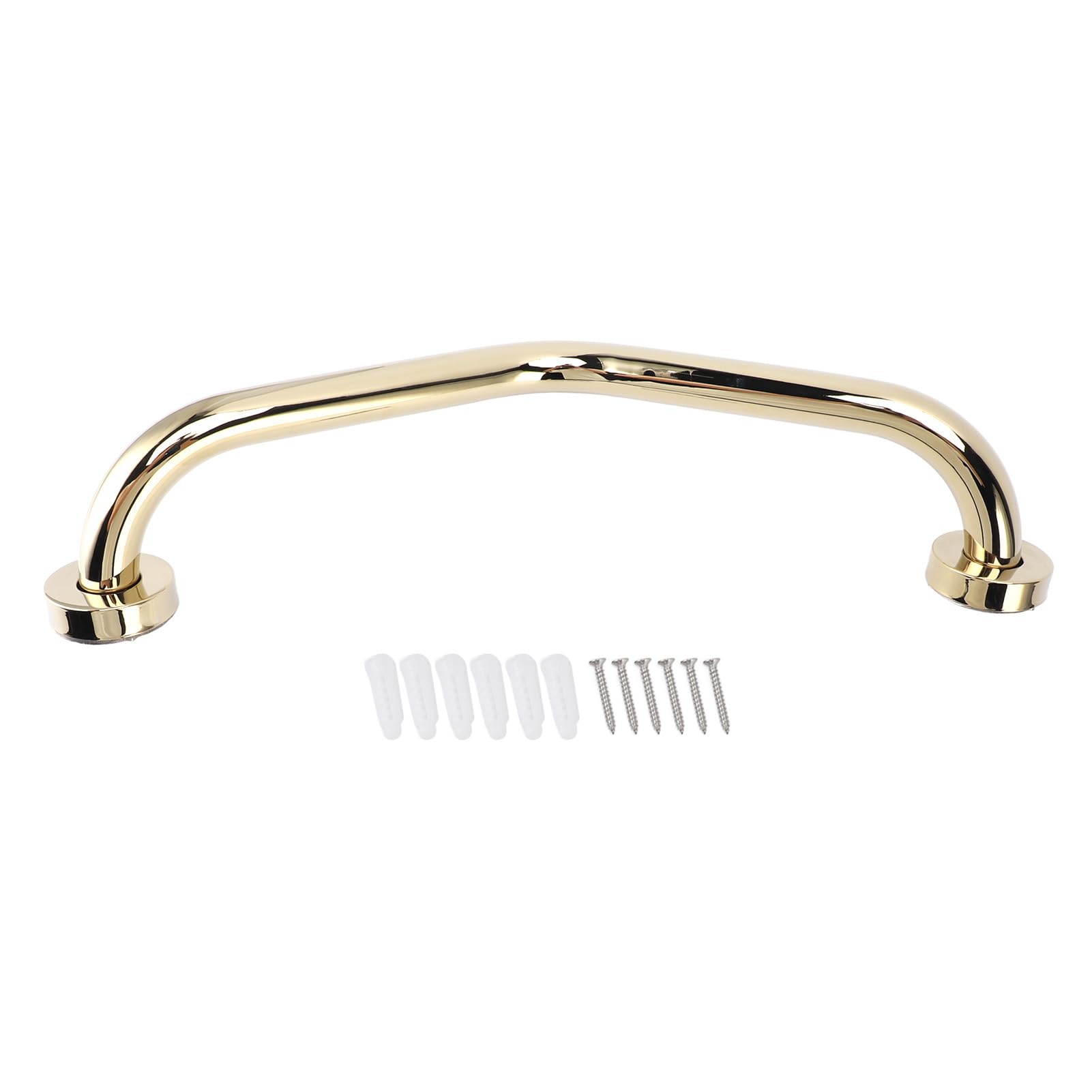 Barre d'appui de douche en acier inoxydable or 43 cm luxe