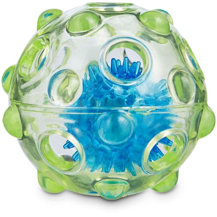 Petco Brand - Leaps & Bounds Chomp and Chew Light Up Ball Dog Toy