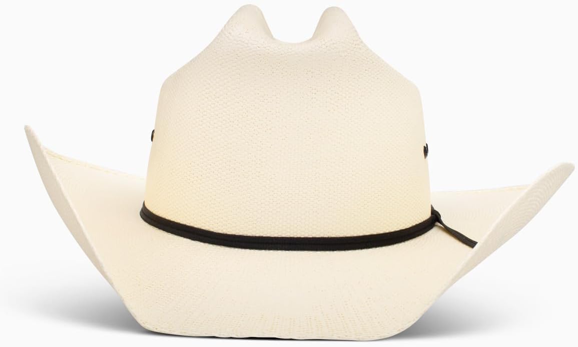 RESISTOL Denison 7X Bangora Straw Cowboy Hat - Image 4